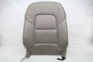07 2007 Audi A3 8P 2 0 Front Right Heated Leather Seat Back Cushion Gray