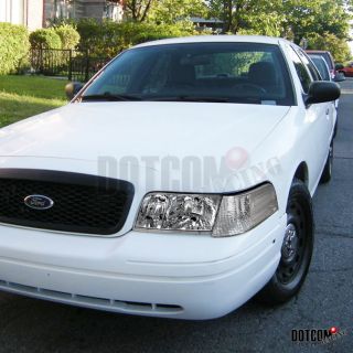 Ford Crown Victoria Crystal Clear Headlights Corner 4pc Set