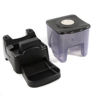Large Automatic Dog Cat Pet Feeder Dry Food Feeding Portion Control LCD Display