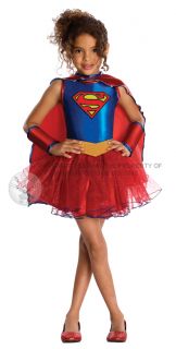 Girls Superhero Fancy Dress Child Kids Halloween Childrens Costume New Outfit
