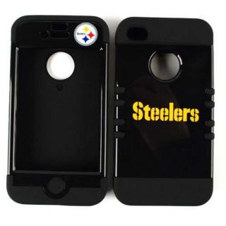 NFL Impact Hard Cover for Apple iPhone 4 4S Protector Case Pittsburgh Steelers