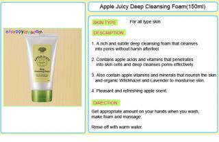 Innisfree Apple Juicy Deep Cleansing Foam 150ml