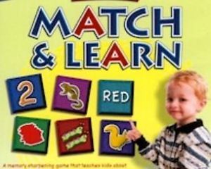 Match Learn PC Mac Alphabet Animals Colors Numbers Shapes Memory Ages 3 6 Game