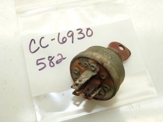 Cub Cadet 582 Tractor Ignition Switch