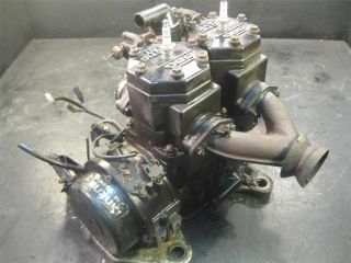 1996 Arctic Cat ZR 580 Snowmobile Twin Motor Engine Running Block Complete EFI