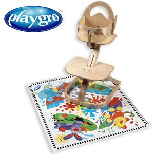 New Playgro Muck Mat Plastic Mess Feeding Baby Infant Toddler Cover Food Kids
