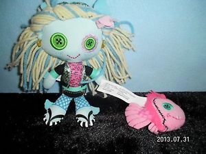 Monster High Plush Doll and Pet Fish