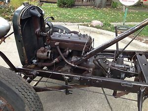 Model A Ford Chassis Engine Transmission Front and Rear Axle Frame Ect