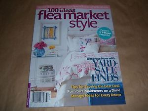 100 Ideas Flea Market Style Magazine 2013 Decorate Now with Yard Sale Finds