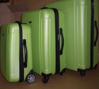 Travelers Choice Freedom 3 PC Lightweight Rolling Luggage Set $500