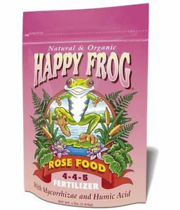 Happy Frog Rose Food 4 lb Fertilizer Natural Organic Food Fox Farm