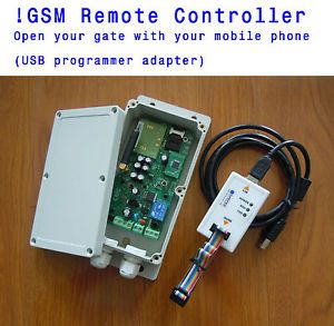GSM Remote Control Box for Any Automatic Door Sliding Gate Swing Gate Opener