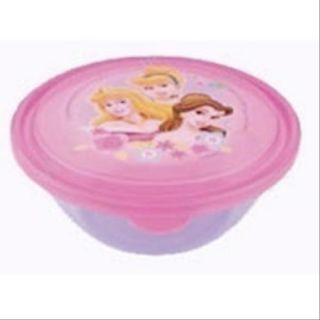Disney Princess 3 Pack Food Storage Bowls with Lids Set