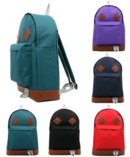 Mens Womens Classic Backpacks Cool School Book Bag Rucksack Satchel Origin Korea