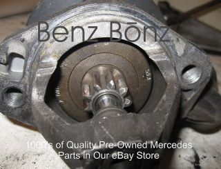 Starter Mercedes OM617 Diesel Engine W123 300D Bosch Reman
