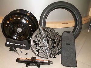 13 Chevrolet Malibu New GM Spare Tire Kit Tire Wheel Jack and Tools Spair