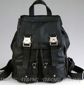 Genuine Leather Ladies Backpacks Bookpacks Handbags Purse Satchel Hiking Bags