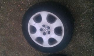 99 09 Beetle Jetta 16" Wheel and Tires One Wheels with Tires Used Good Thread
