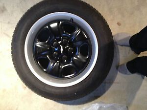 2010 2013 Chevrolet Camaro Factory Steel Rims Mounted Michelin Winter Tires 4