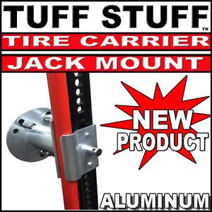 Aluminum Hi Lift Jack Shovel Mount for Spare Tire Carrier Jeep Tire Swing Out