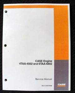 Case 521D 621D Loader Tractor 4TAA 4502 6TAA 6802 Engines Service Repair Manual