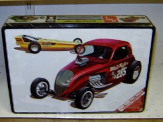 AMT 627 Double Dragster Tin Plastic Model Kit Lucky Dog Purchase Factory SEALED