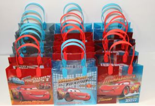 12pc Disney Cars Goodie Bags Party Favor Bags Gift Bags