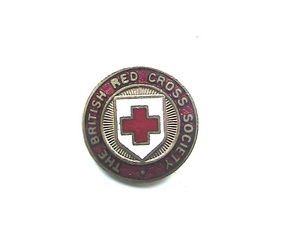 Vintage The British Red Cross Society Pin Badge UK Nursing Nurse Health Care Dr