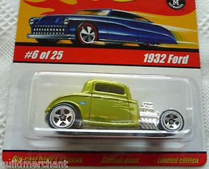 Hot Wheels 1932 Ford Spectraflame Antifreeze '32 Ford Hot Rod Coupe 1932 Hot Rod
