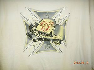 Custom Hot Rod Rat Rod T Shirt Lucky 13 Apparel XXL
