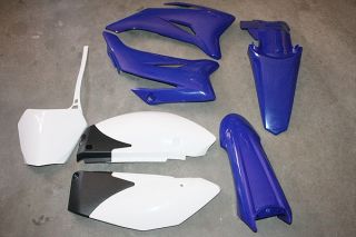 Dirt Pit Bike Yamaha TTR110 Fairings Plastic Body Parts 110cc Blue White Panels