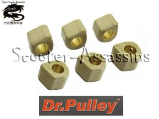 Dr Pulley Rollers 15x12 for Yamaha Jog Neo's Spy Slider Why Zest Zuma 5 Grammes