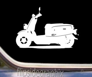 Decal Sticker for Motorcycle Yamaha C3 Scooter Riders M013