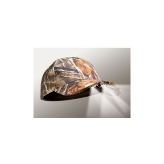 Panther Vision PowerCap Stealth 2575 4 LED Realtree Max 4 Camo Flashlight Hat