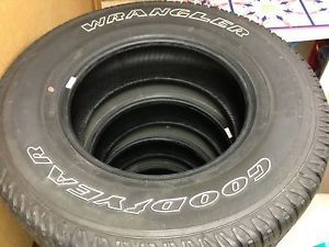 5 Goodyear Wrangler Tires