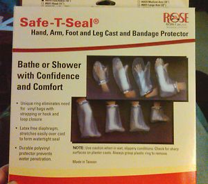 New Rose Health Care Safe T Seal Foot Ankle Cast Protector for Bath Shower