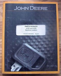 John Deere 410D 510D Backhoe Tractor Loader Parts Catalog Manual PC2322 JD