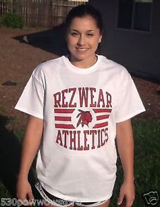 REZ Wear Athletics Native American Indian Basketball Softball Sports T Shirt