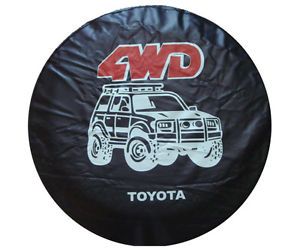 Toyota SUV 4WD Cartoon Spare Wheel Tire 0 7mm Soft Cover 30 31"