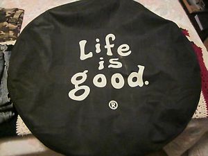 Life Is Good Jeep Spare Tire Cover