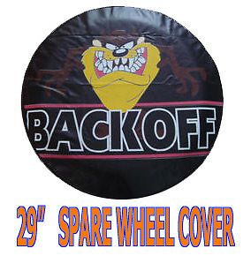 Taz Soft Touch 29" Spare Tire Cover Leather Wheel Tyre Cover Fits All 4x4 Deal