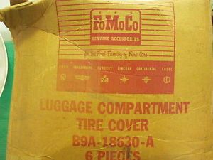 1959 Ford Accessory Spare Tire Cover with Storage Compartments
