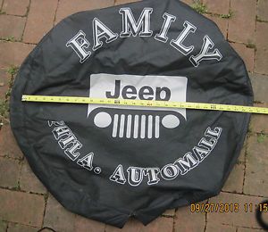 2012 Jeep Wrangler Spare Tire Cover