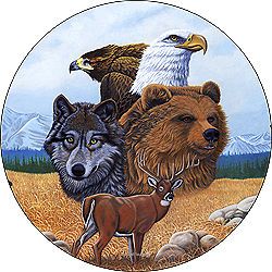 Gathering of Spirits Custom Spare Tire Cover Wheel Cover