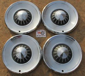 1963 Plymouth Fury Belvedere Savoy 14" Hubcaps Wheel Covers Set of 4 Look