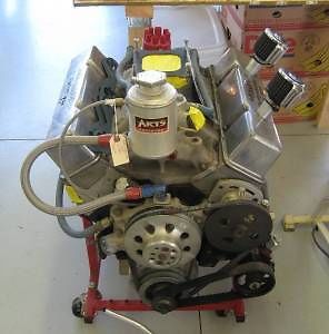 Chevy Small Block Racing Engine Built for Late Model Dirt Race Car