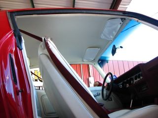 Pontiac Trans Am Bucanner Red White Interior