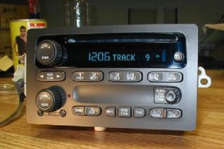 2003 07 GM Chevy Tahoe Silverado Classic S10 CD Player Radio SSR