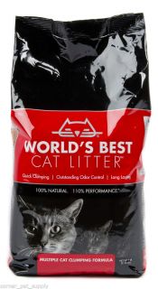 Worlds Best Cat Litter Multiple Cat Clumping Litter 7 Pound Bag