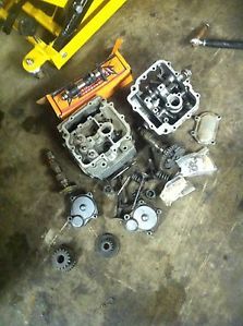 Yamaha Raptor YFM 660R 660 Cylinder Head Top End Engine 2001 01 02 03 04 05